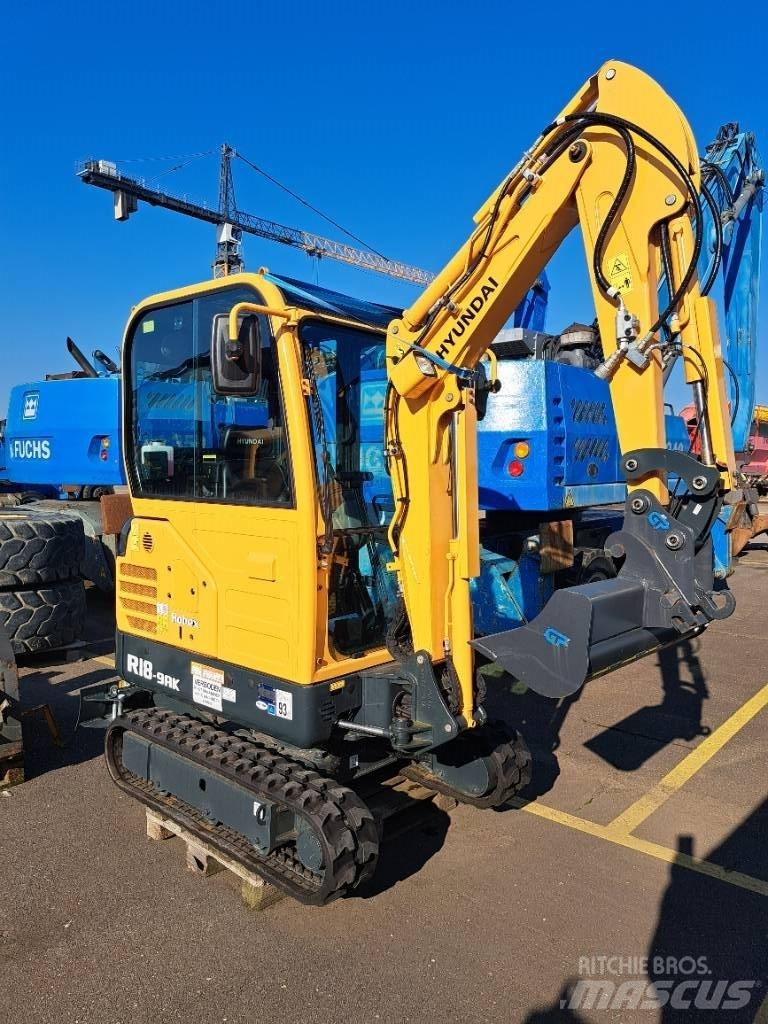 Hyundai R18-9AK Мини-экскаваторы