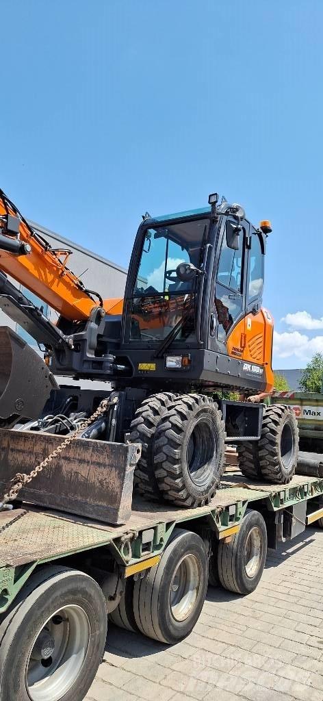 Doosan DX 100 W-7 Колёсные экскаваторы