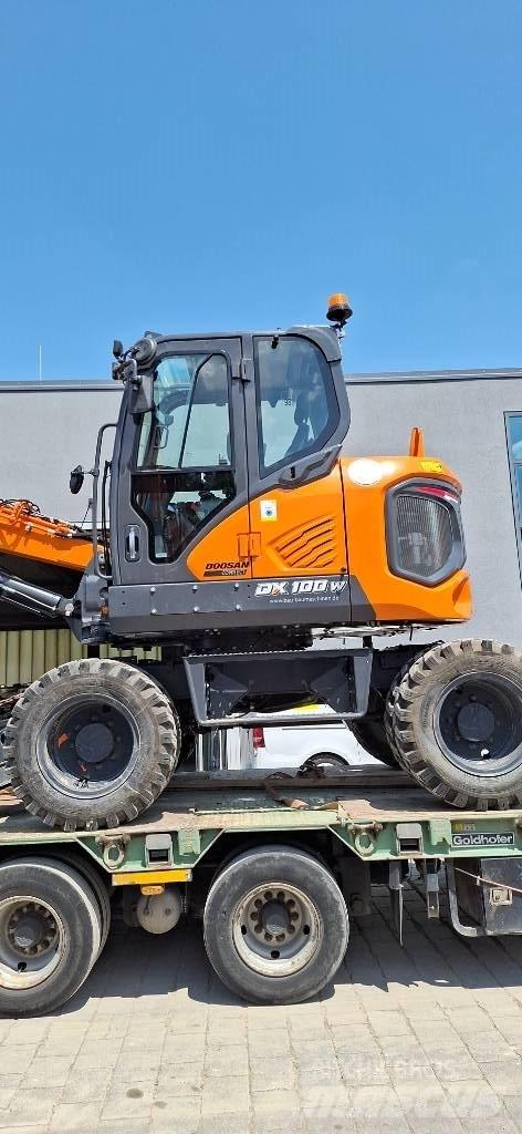 Doosan DX 100 W-7 Колёсные экскаваторы