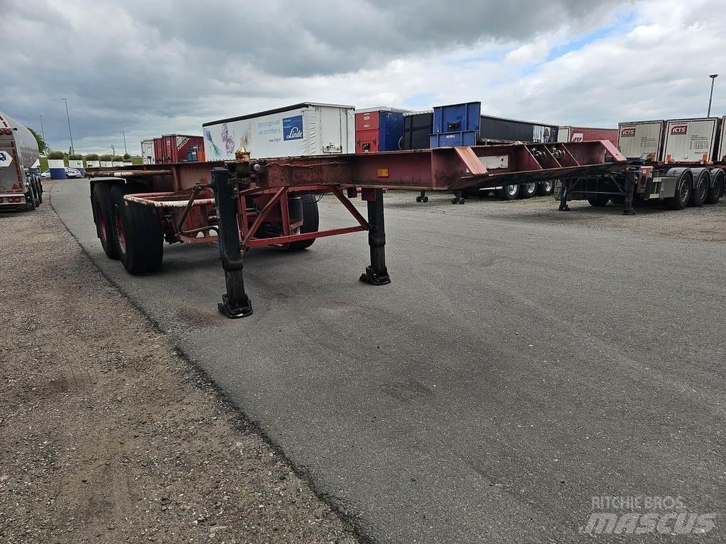Pacton TXC 230-2 Полуприцепы-Контейнеровозы