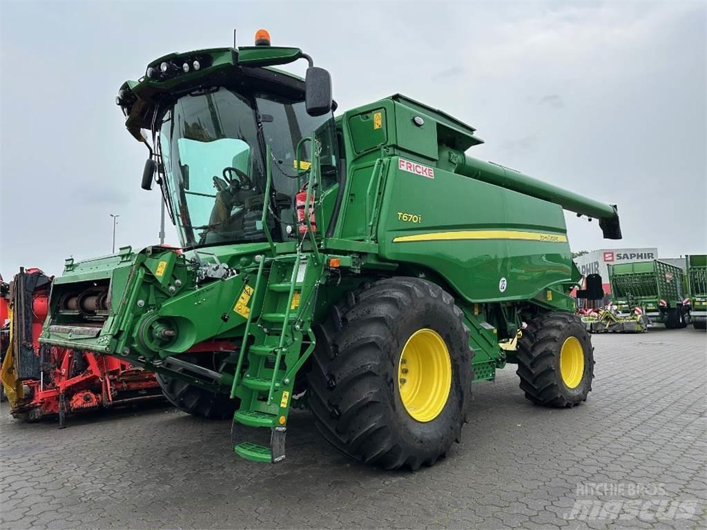 John Deere T 670 i Зерноуборочные комбайны