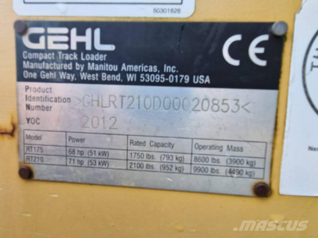 Gehl RT 210 Гусеничные фронтальные погрузчики
