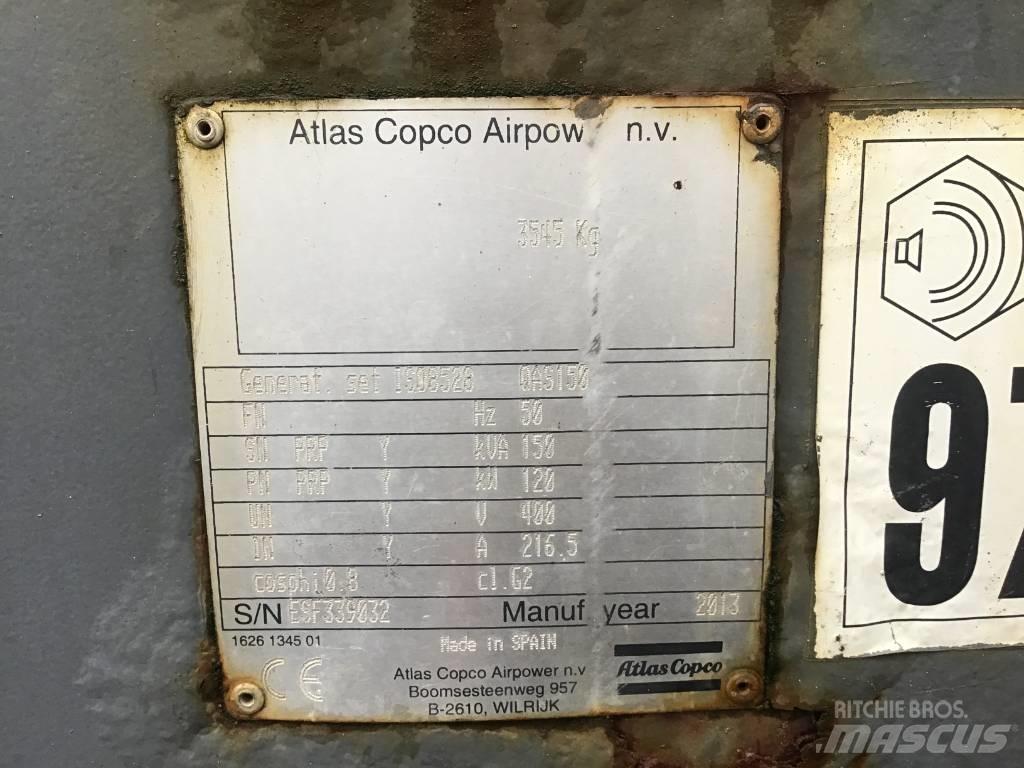 Atlas Copco QAS 150 Дизельные генераторы