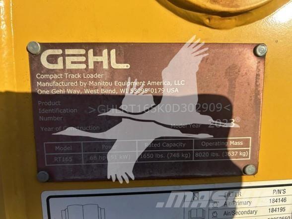 Gehl RT165 Мини-погрузчики