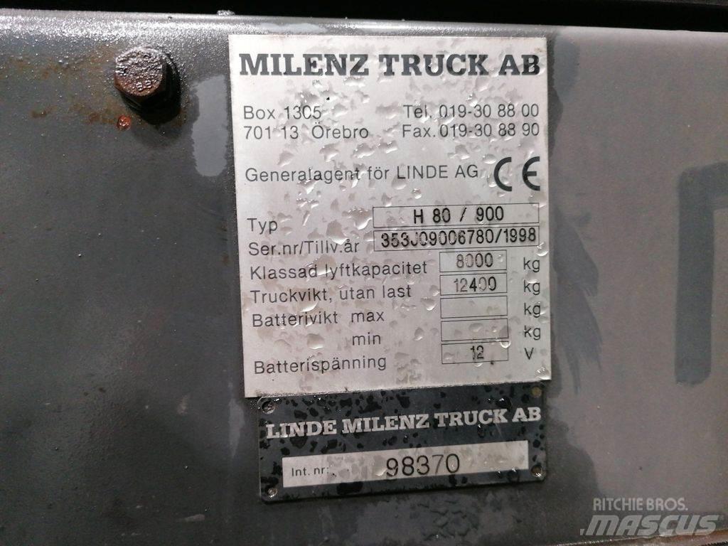 Linde H80D/900 Дизельные погрузчики