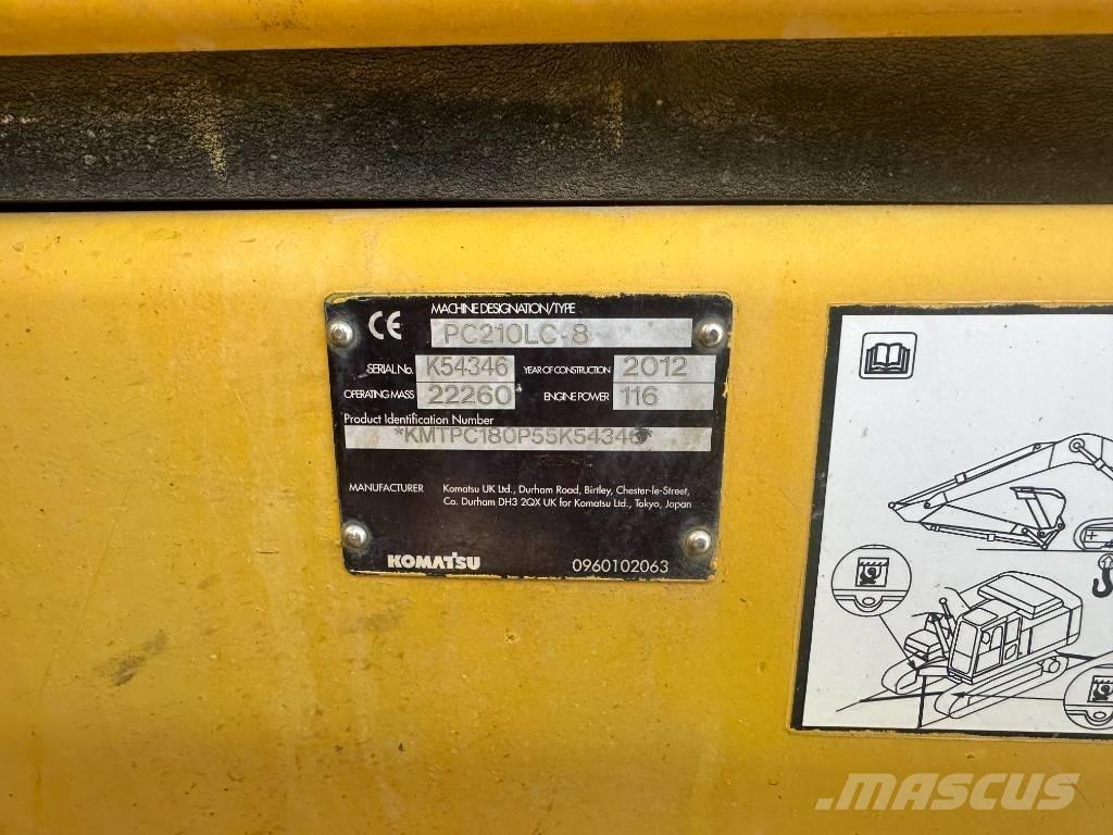 Komatsu PC 210 LC-8 Гусеничные экскаваторы
