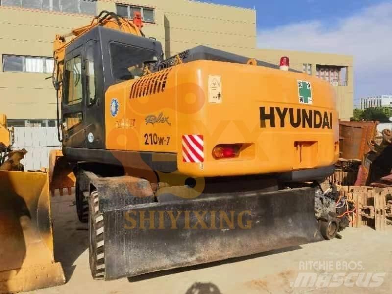 Hyundai 210W-7 Колёсные экскаваторы