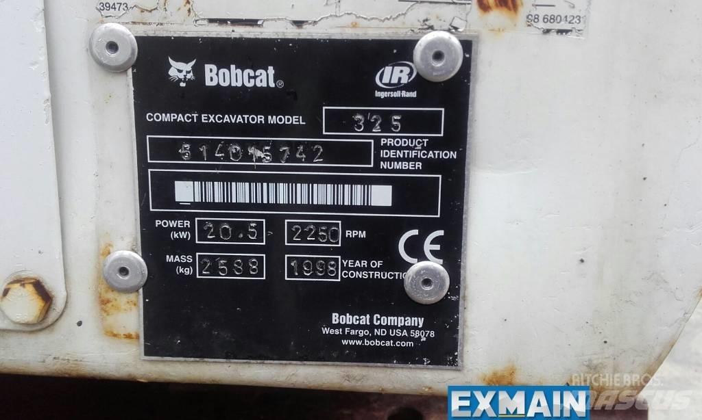 Bobcat X 325 Мини-экскаваторы