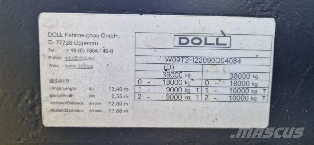 Doll T2H Низкорамные полуприцепы