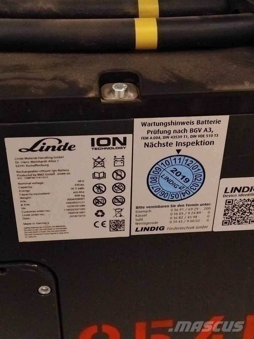 Linde E16 ION Электропогрузчики
