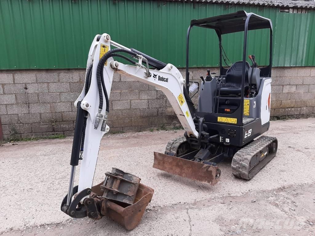 Bobcat E 19 Мини-экскаваторы