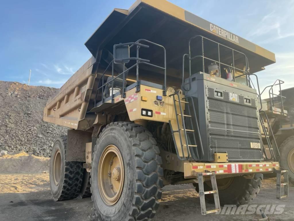 CAT 777e Самосвальные прицепы