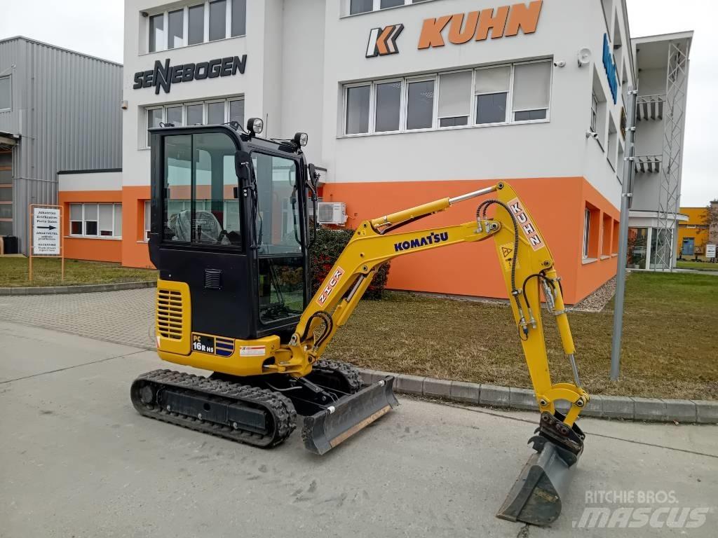 Komatsu PC 16 R-3HS Мини-экскаваторы