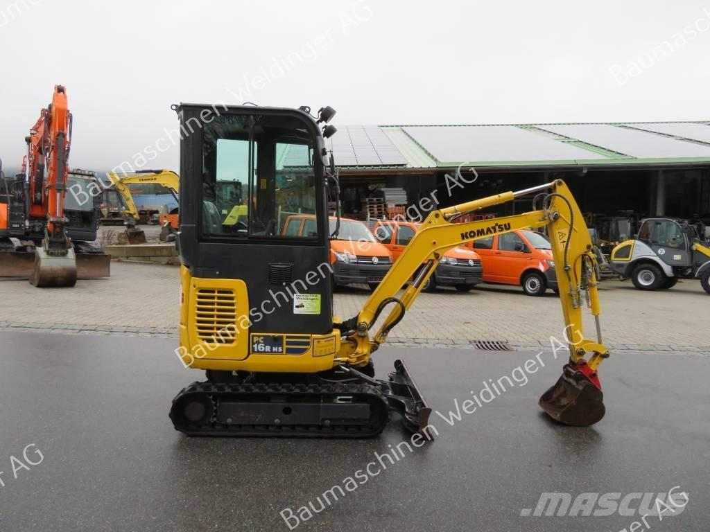Komatsu PC 16 Мини-экскаваторы