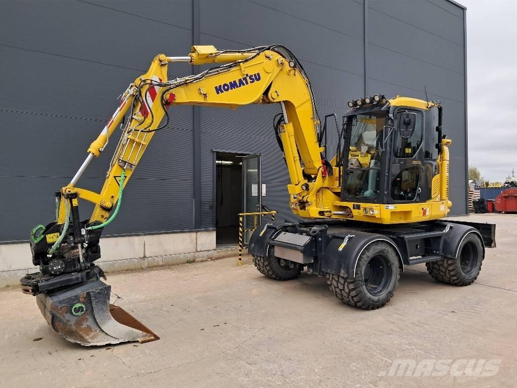 Komatsu PW138MR-11E0 Колёсные экскаваторы