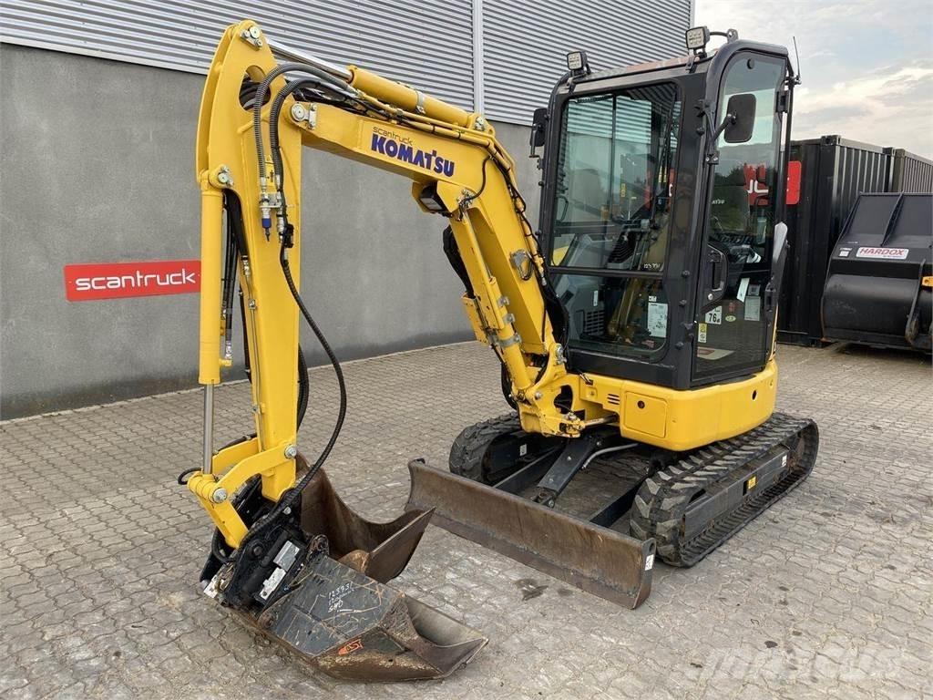 Komatsu PC24MR-5 Колёсные экскаваторы