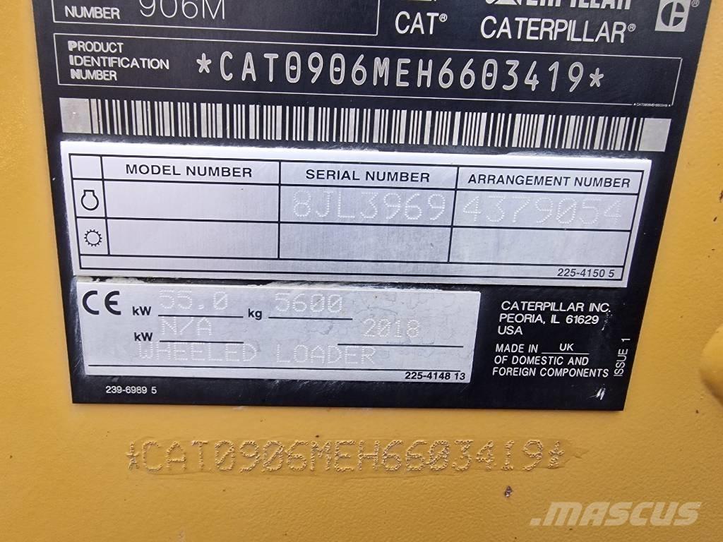 CAT 906 M Klima Фронтальные погрузчики