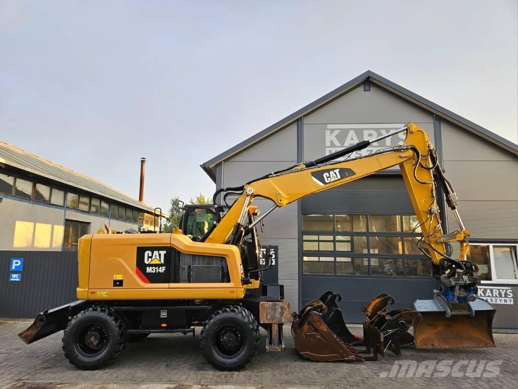 CAT M 314 Колёсные экскаваторы