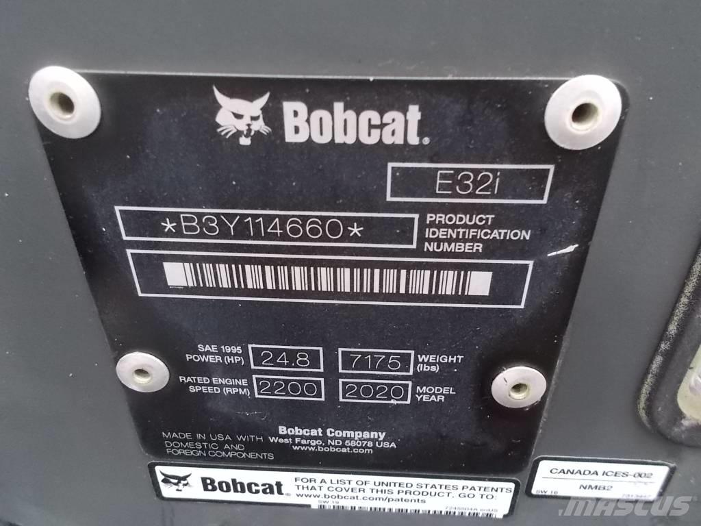 Bobcat E32i Мини-экскаваторы