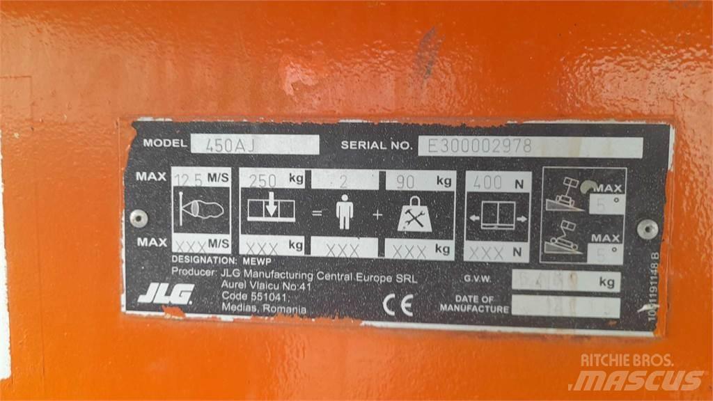 JLG 450AJ Коленчатые подъемники