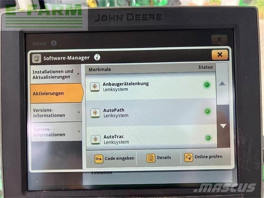 John Deere 7r 330 Трактора