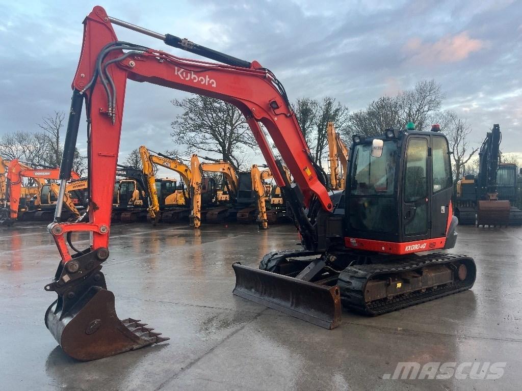 Kubota KX 080-4 Малые экскаваторы 7т-12т