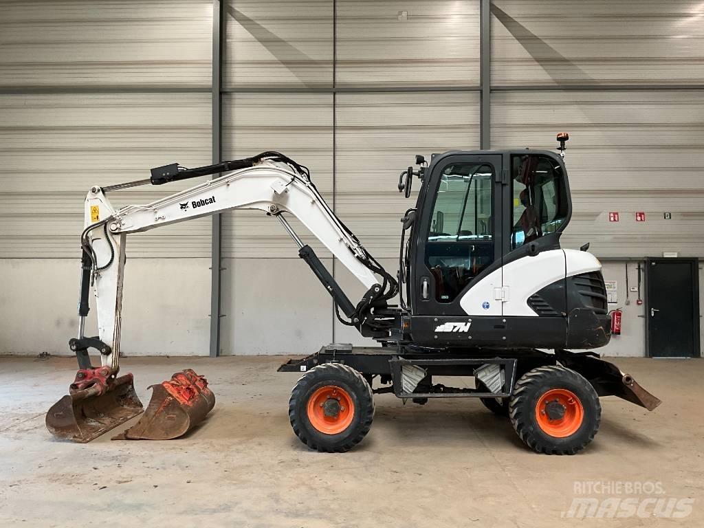 Bobcat E 57 W Колёсные экскаваторы