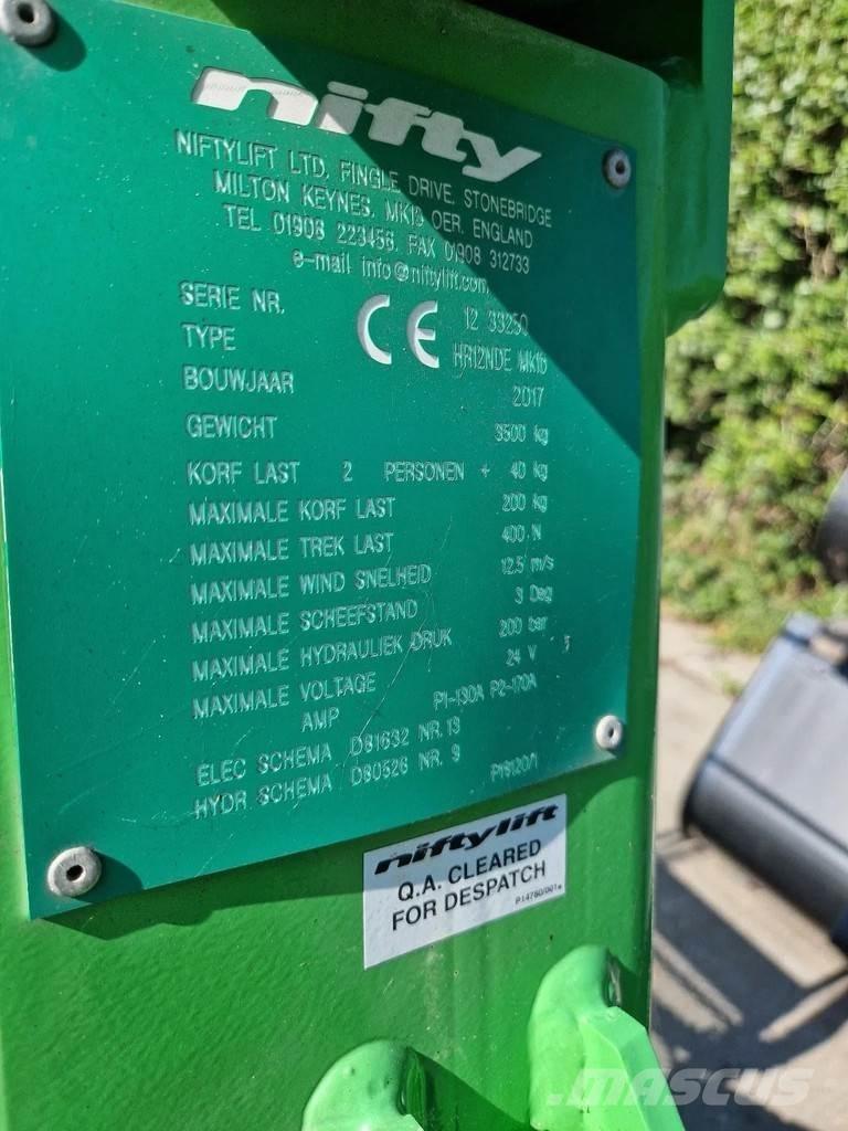 Niftylift HR12NDE Коленчатые подъемники