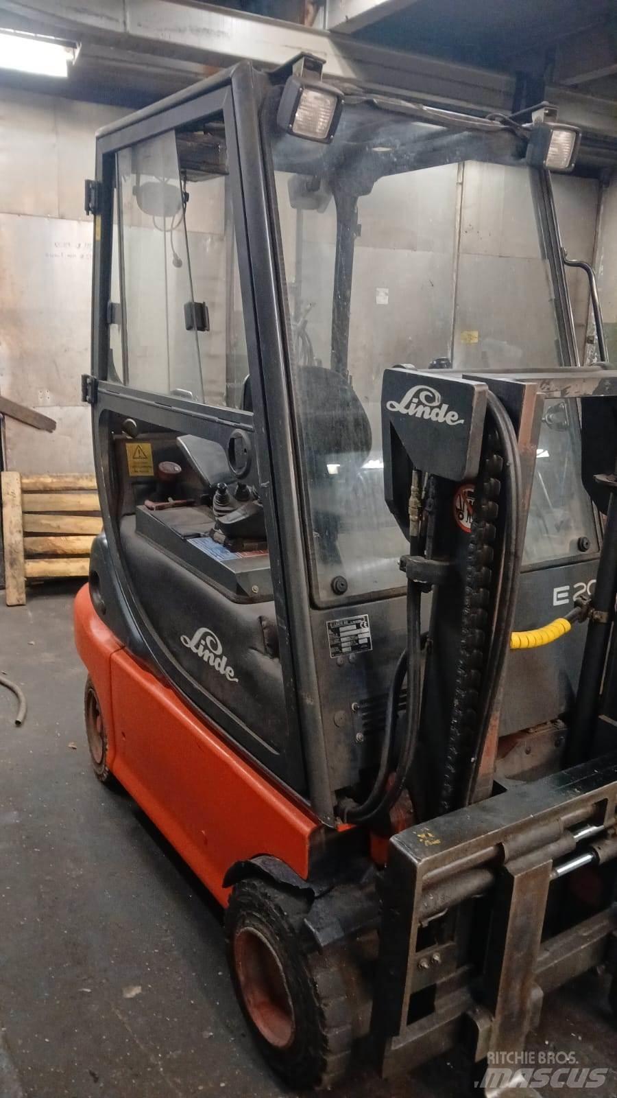 Linde E20P-02 Электропогрузчики