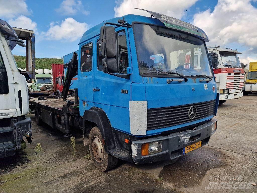 Mercedes-Benz 814 Грузовики-платформы/боковая разгрузка