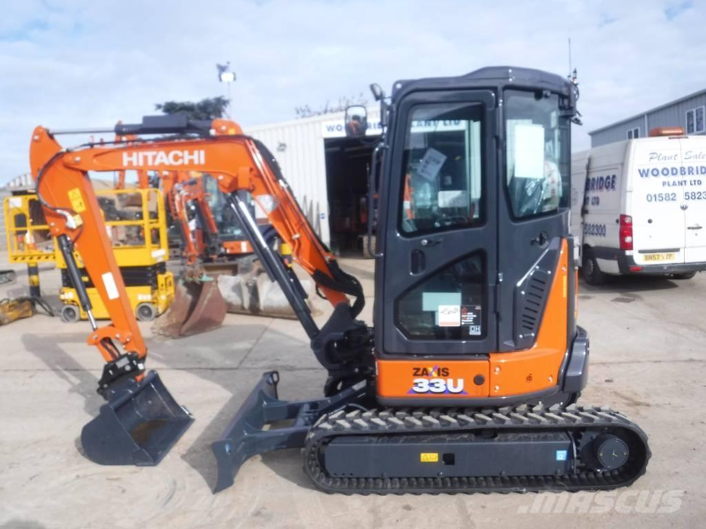 Hitachi ZX 33 U-6 Мини-экскаваторы