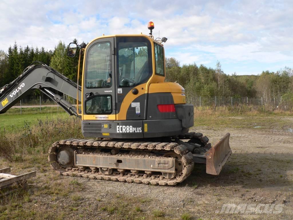 Volvo ECR 88 PLUS Малые экскаваторы 7т-12т