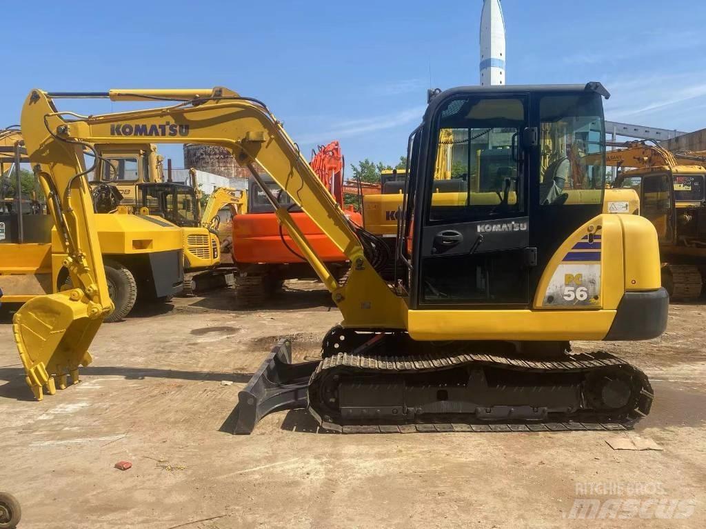 Komatsu PC56 Гусеничные экскаваторы