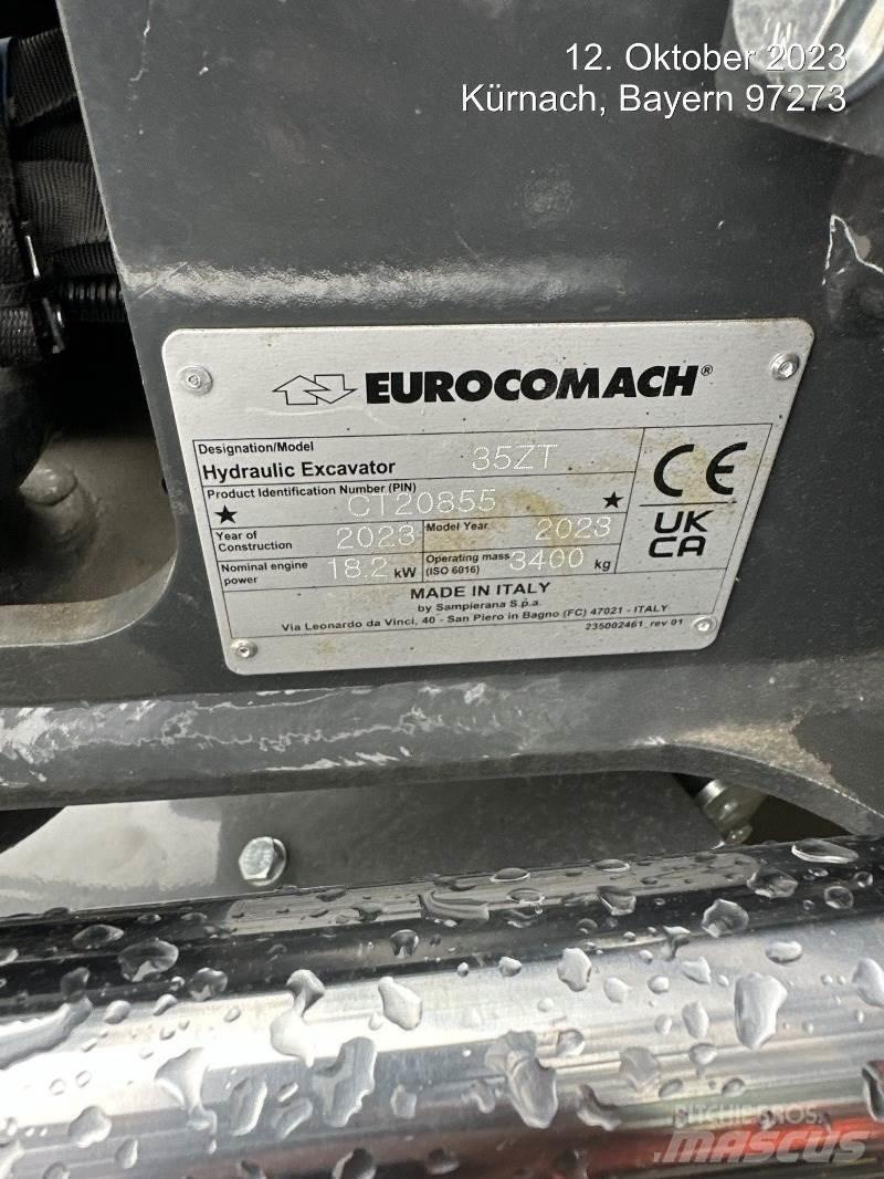 Eurocomach 35ZT Мини-экскаваторы