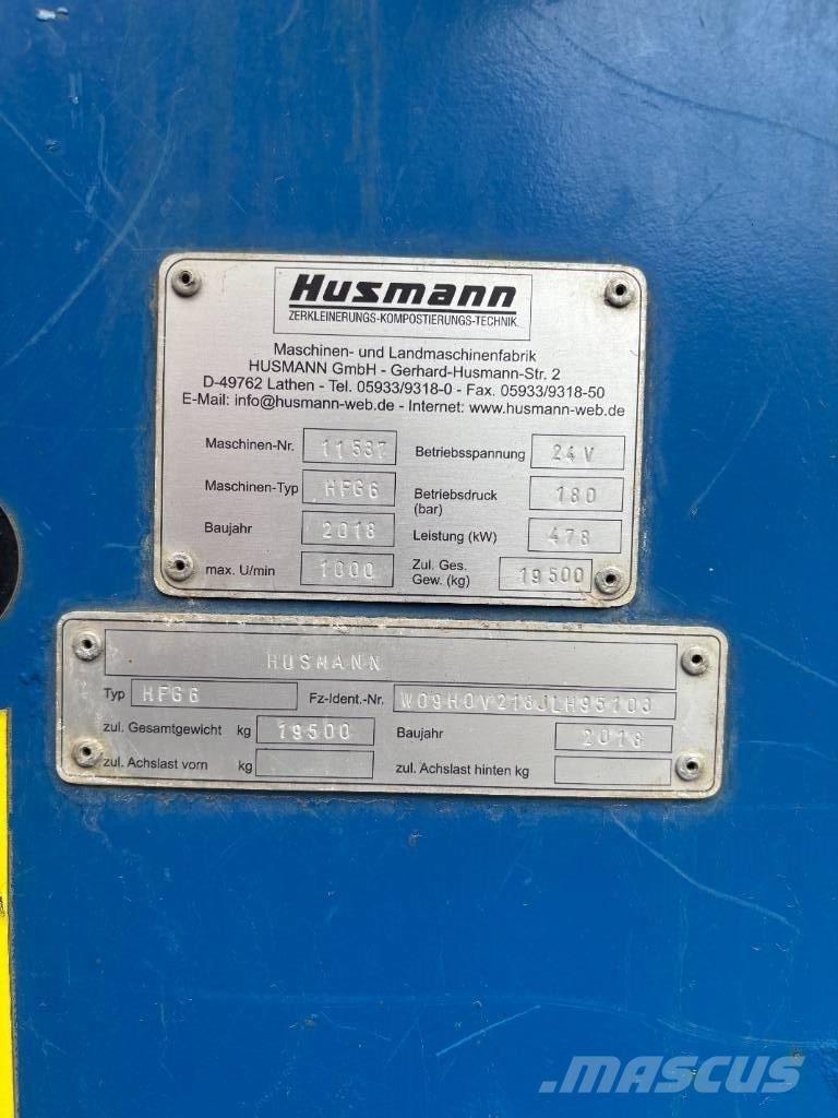 Husmann HFG 6 Промышленные шредеры