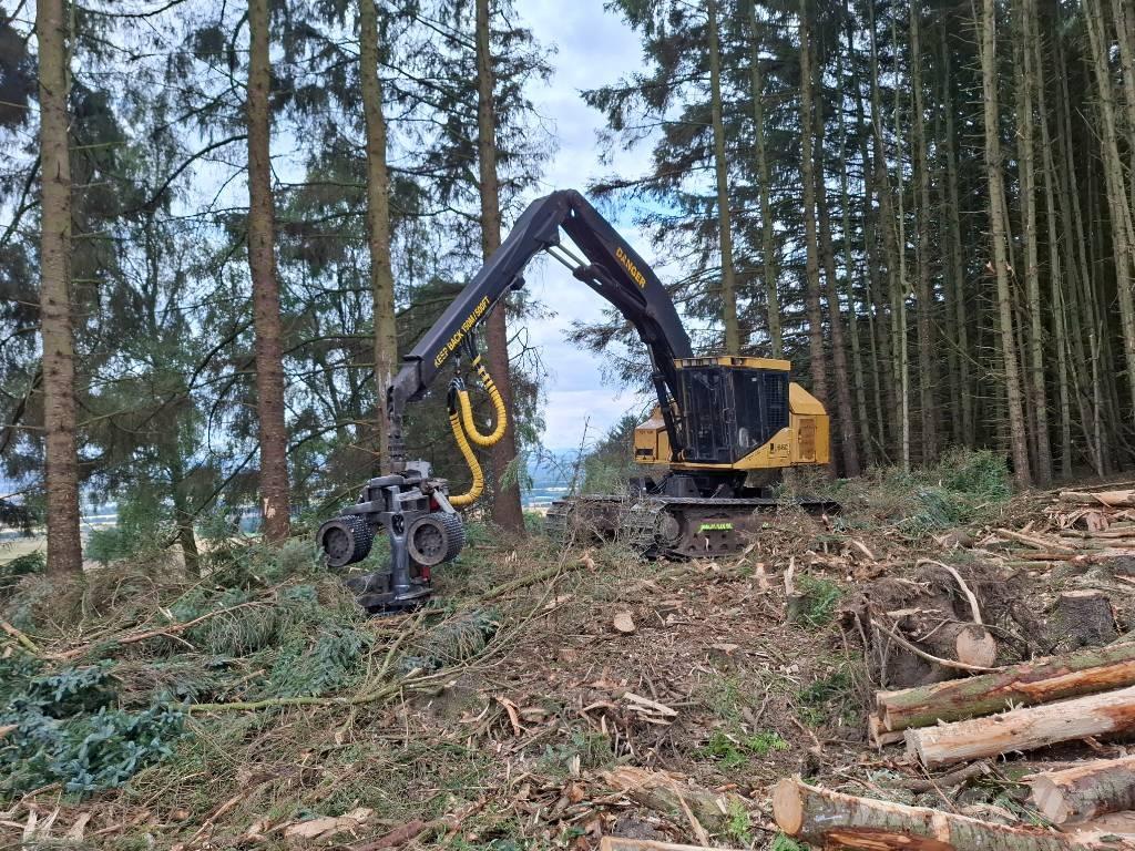 Tigercat LH845C Харвестеры