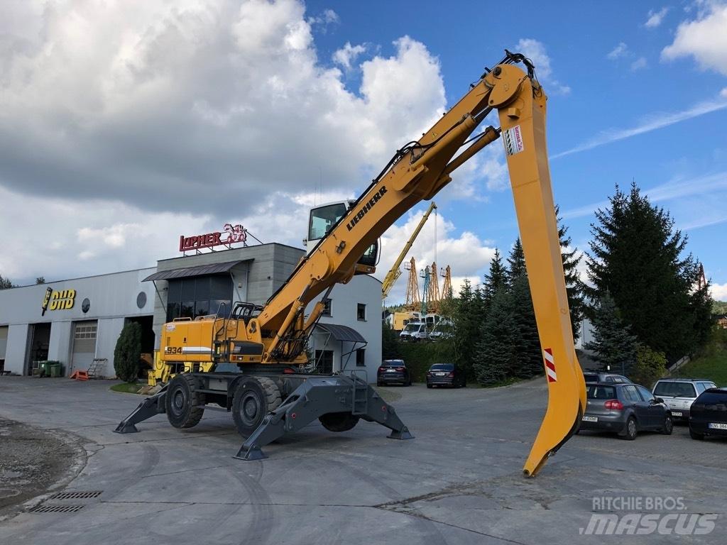 Liebherr A 934 C HD Перегружатели металлолома/промышленные погрузчики