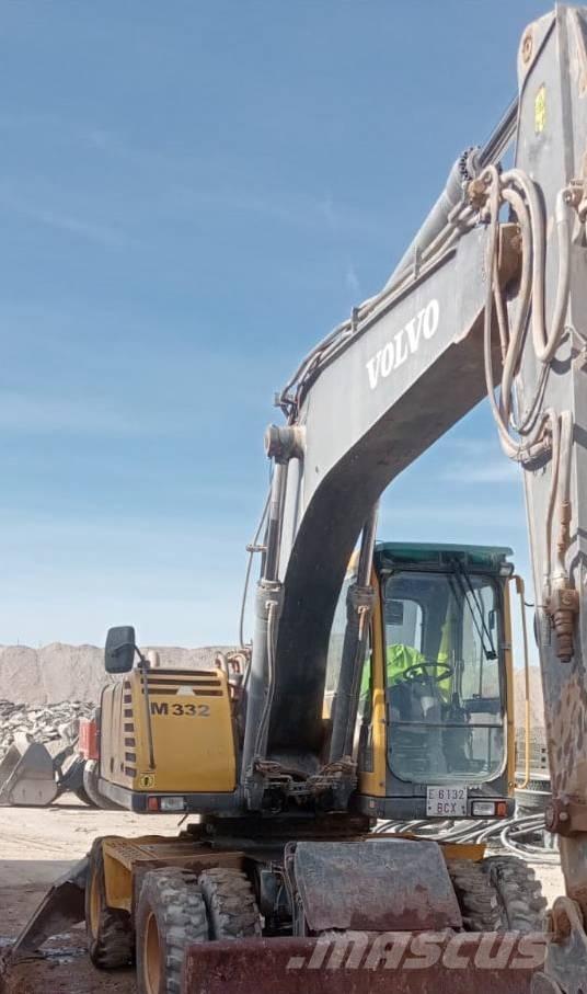 Volvo 180 Giratoria Колёсные экскаваторы