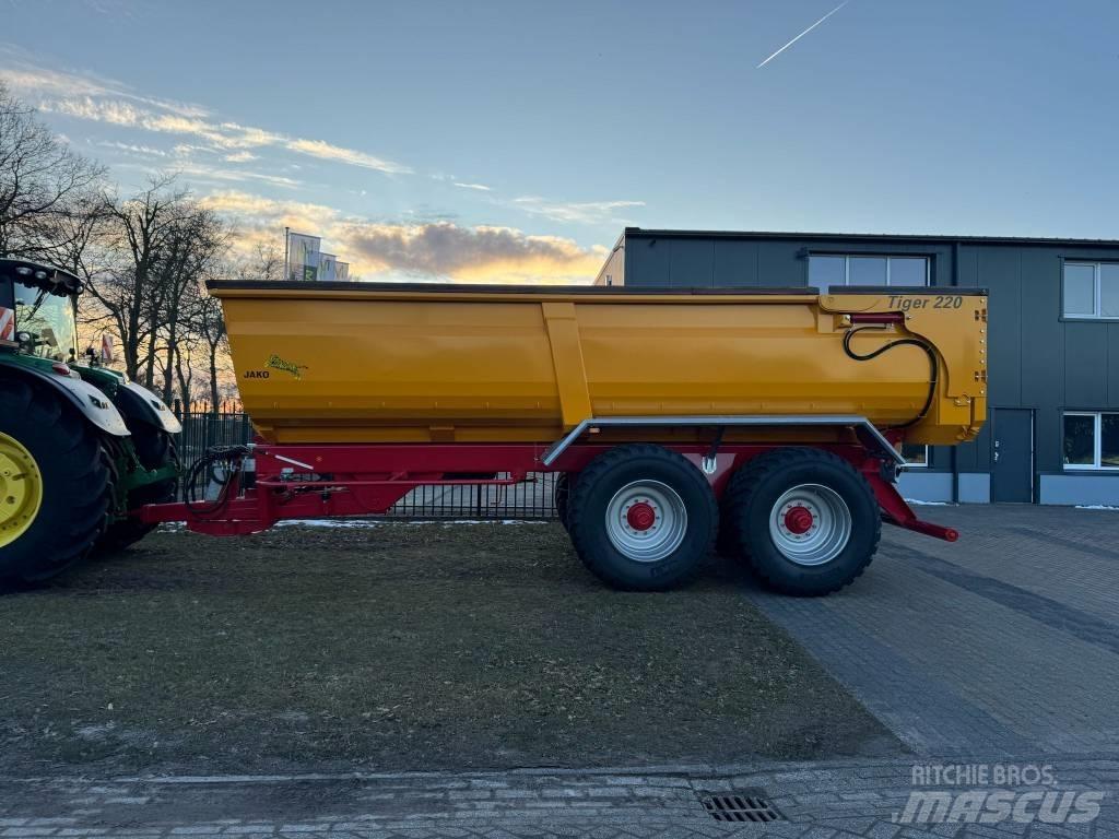 Jako Tiger 220 Тракторные самосвальные прицепы