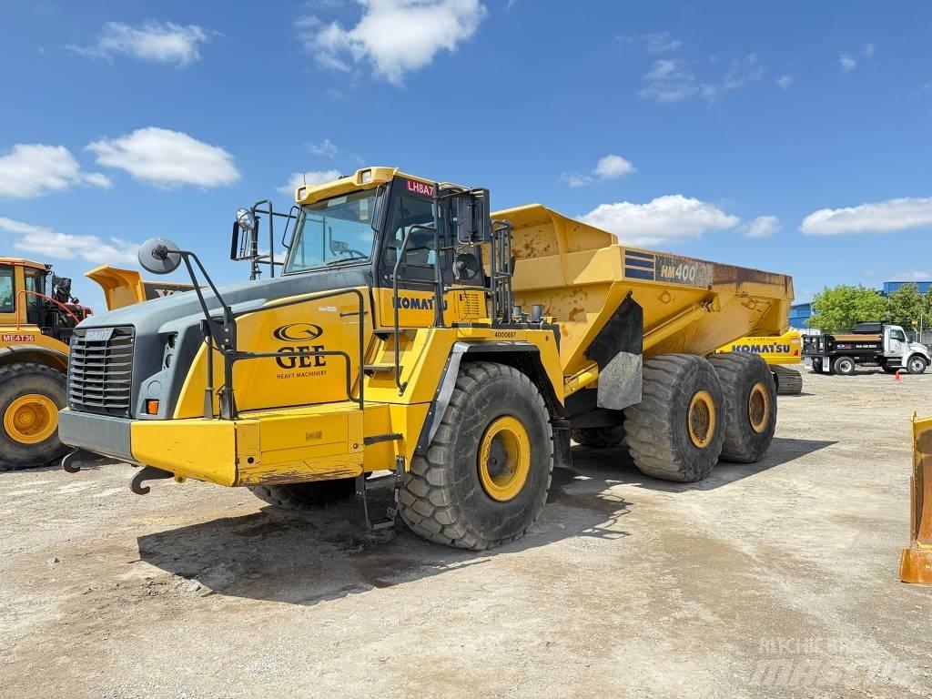 Komatsu HM400-5 Шарнирно-сочленённые самосвалы