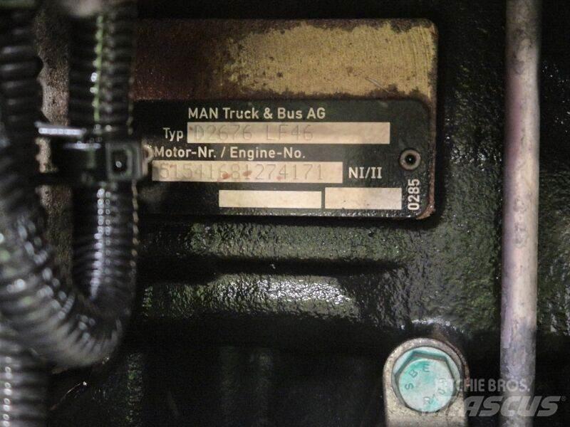 MAN D2676 LF46 Двигатели