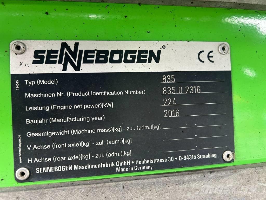 Sennebogen 835 M Перегружатели металлолома/промышленные погрузчики