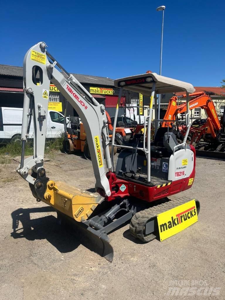 Takeuchi TB216 Мини-экскаваторы