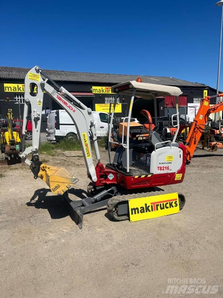 Takeuchi TB216 Мини-экскаваторы