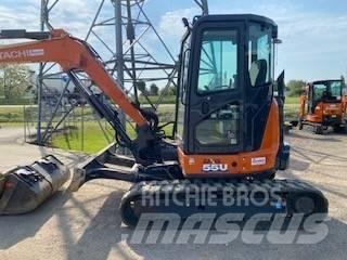 Hitachi ZX55U Мини-экскаваторы