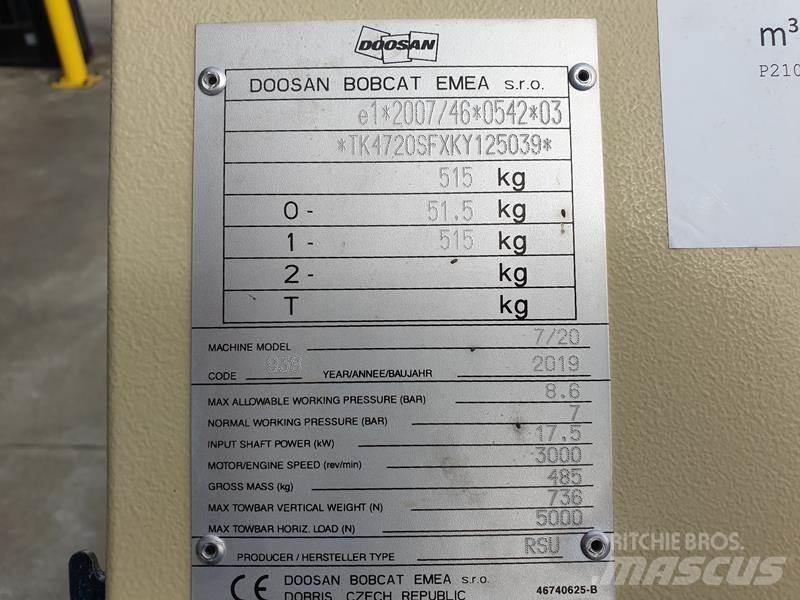 Doosan 7 / 20 Воздушные компрессоры