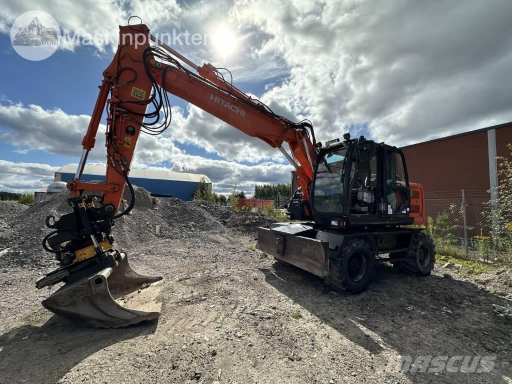 Hitachi ZX 140 W-5B Колёсные экскаваторы