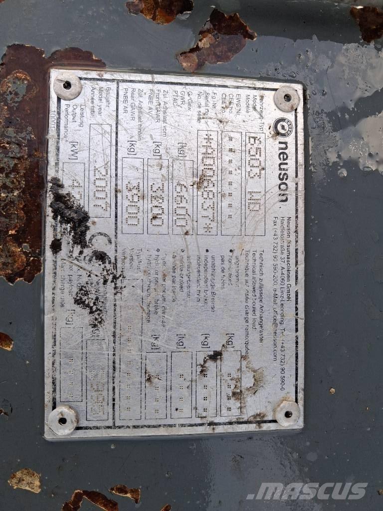 Neuson 6503 WD Колёсные экскаваторы