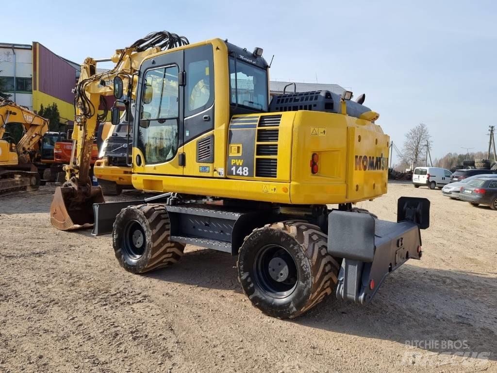 Komatsu PW 148-8 Колёсные экскаваторы