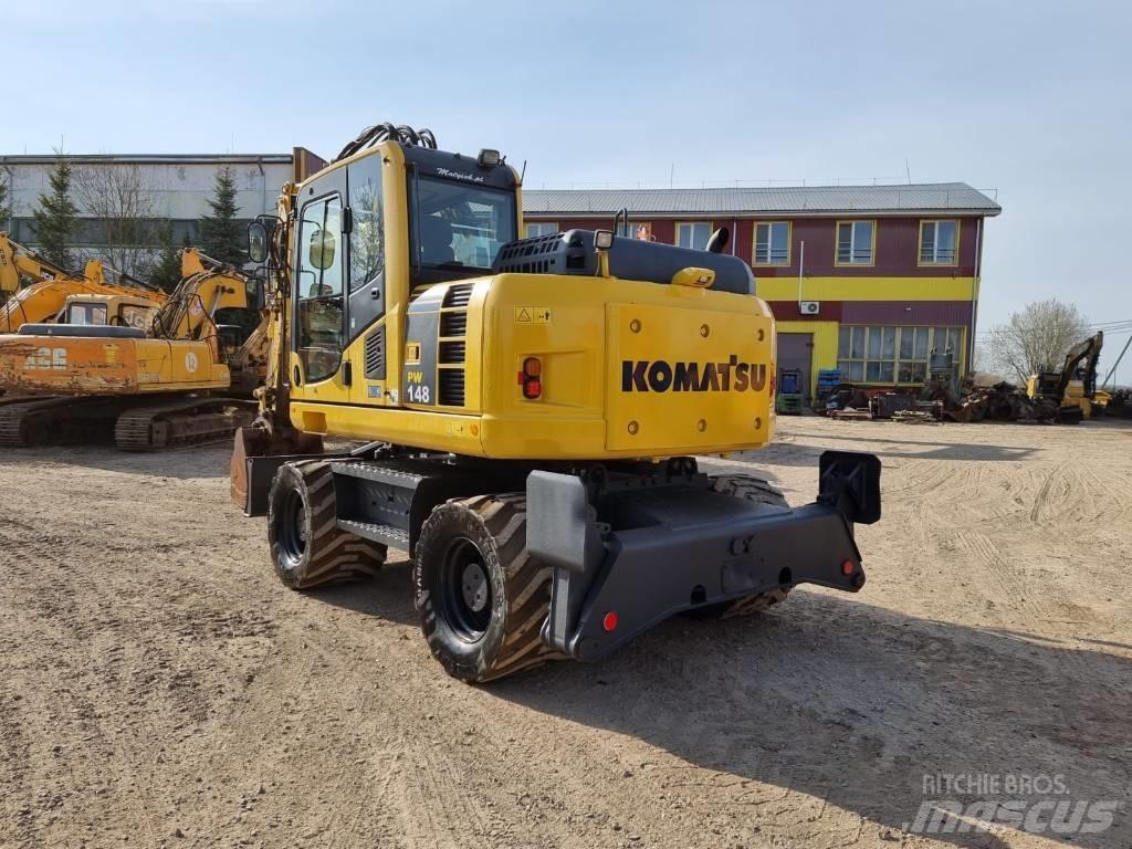 Komatsu PW 148-8 Колёсные экскаваторы